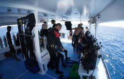 Dive deck On Board MV Camic