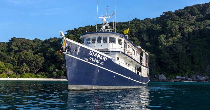 Giamani Liveaboard dive boat