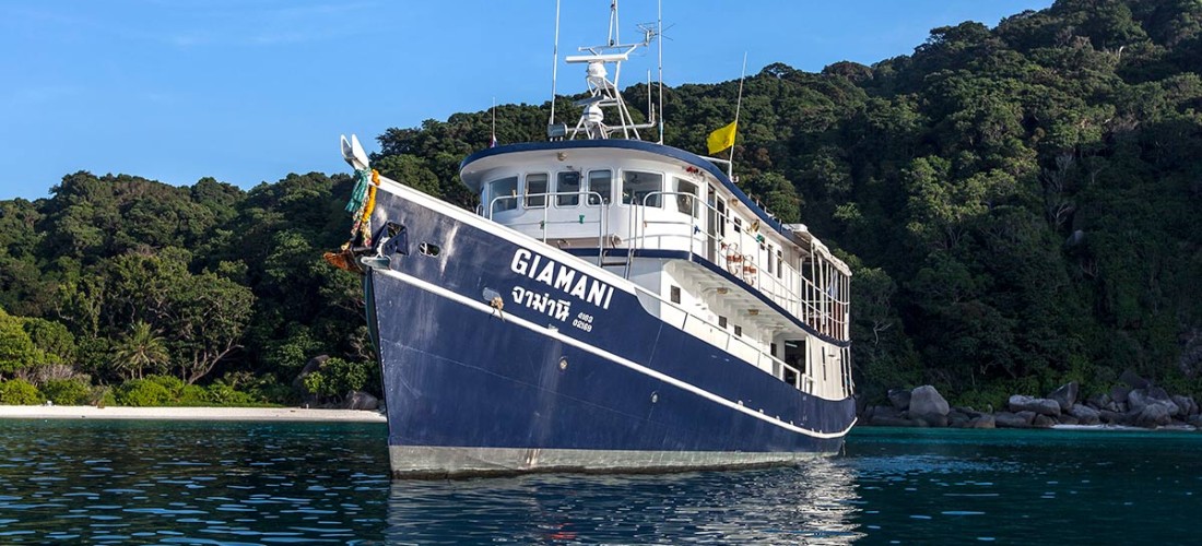 Giamani Liveaboard dive boat